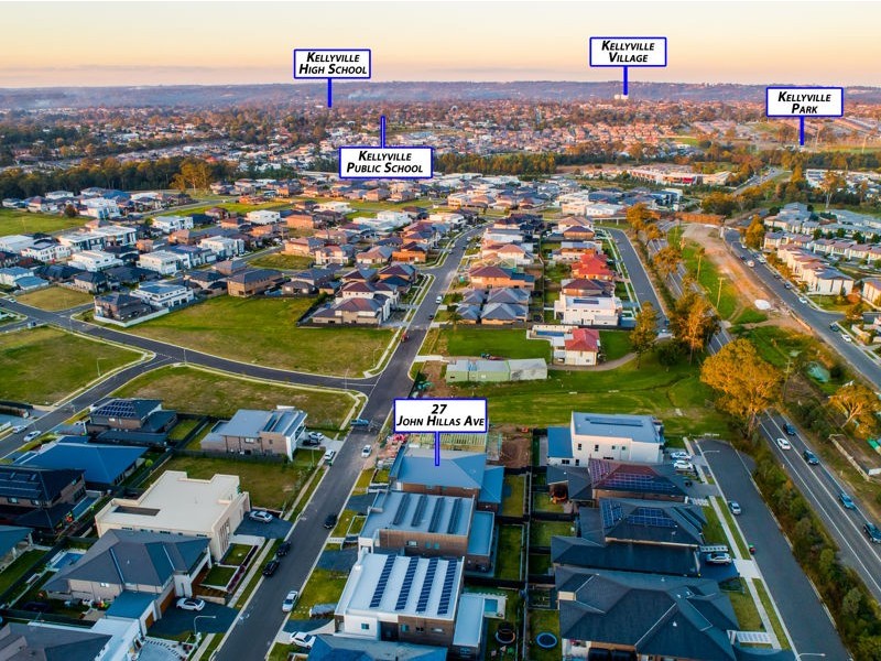 27 john hillas Avenue, Kellyville NSW 2155