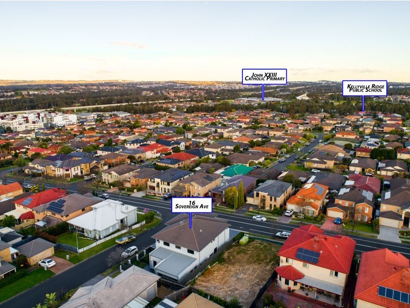 16 Sovereign Ave, Kellyville Ridge NSW 2155