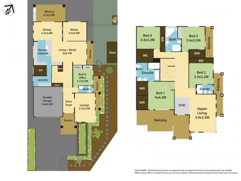 16 Sovereign Ave, Kellyville Ridge NSW 2155 Floorplan
