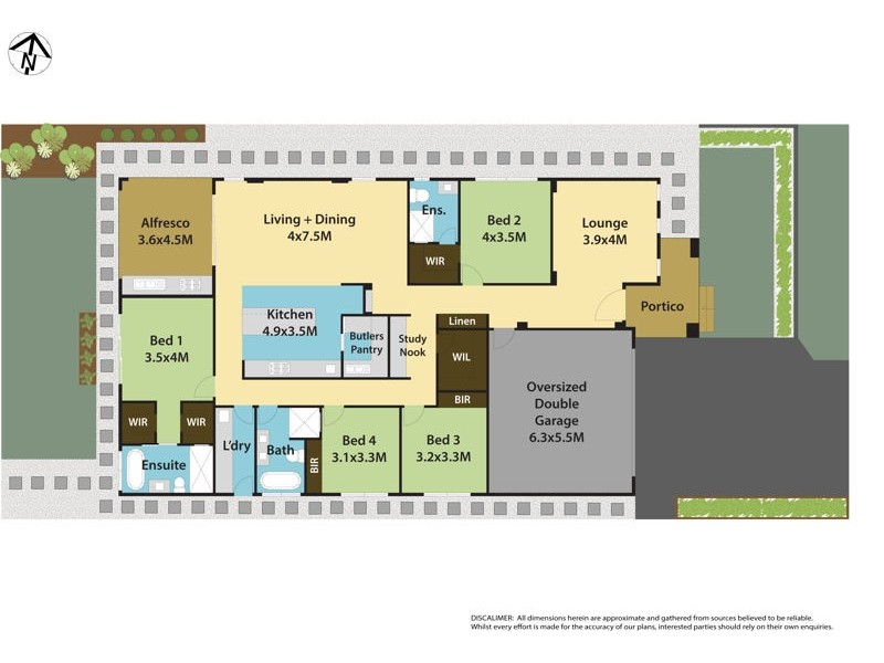 5 Bertie Street, Marsden Park NSW 2765 Floorplan