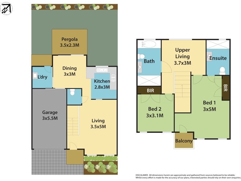 11/6 Blossom Place, Quakers Hill NSW 2763 Floorplan