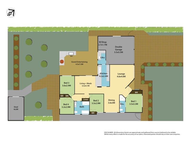 40 Calandra Avenue, Quakers Hill NSW 2763 Floorplan