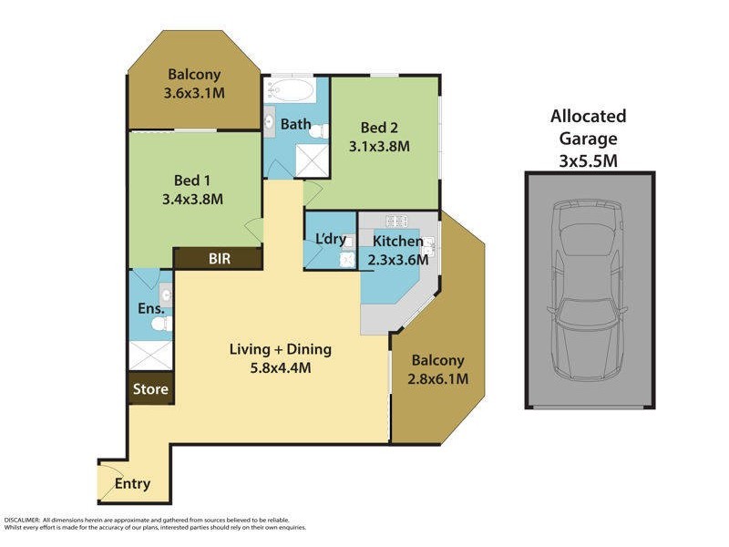 10/85-89 Clyde Street, Guildford NSW 2161 Floorplan