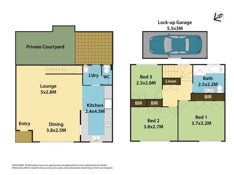 17/6 Kent Street, Blacktown NSW 2148 Floorplan