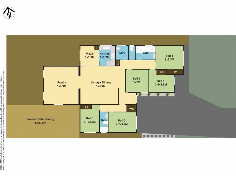 30 Woodley Crescent, Glendenning NSW 2761 Floorplan