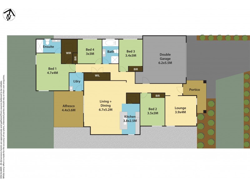 24 Fernlea Crescent, Marsden Park NSW 2765 Floorplan