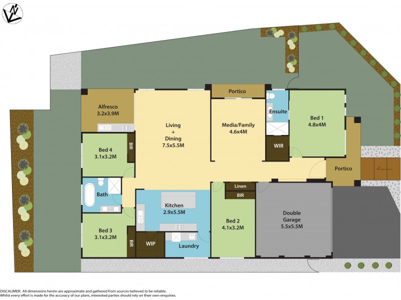 72 Parkway Drive, Marsden Park NSW 2765 Floorplan