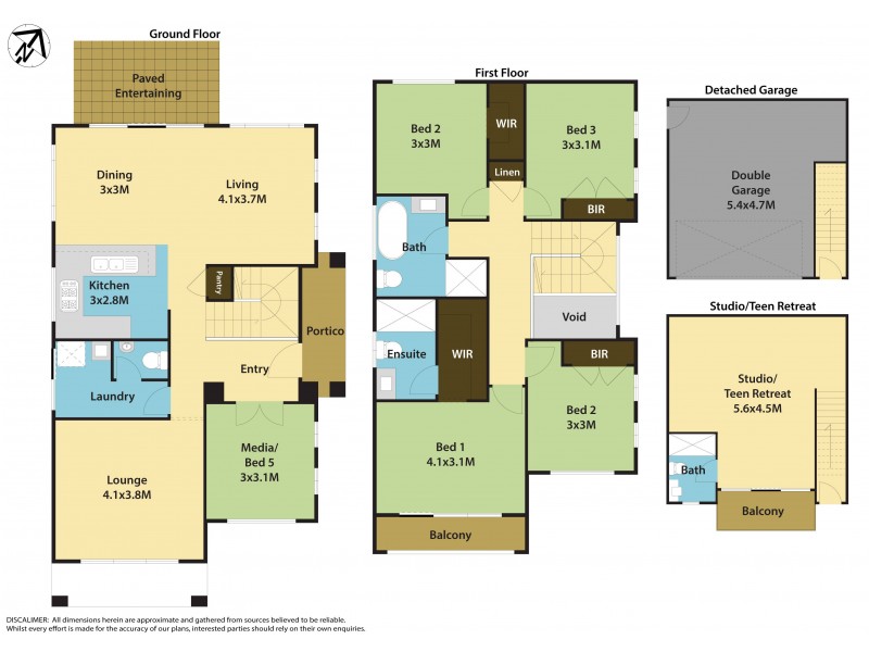 9 Lucinda Place, Schofields NSW 2762 Floorplan