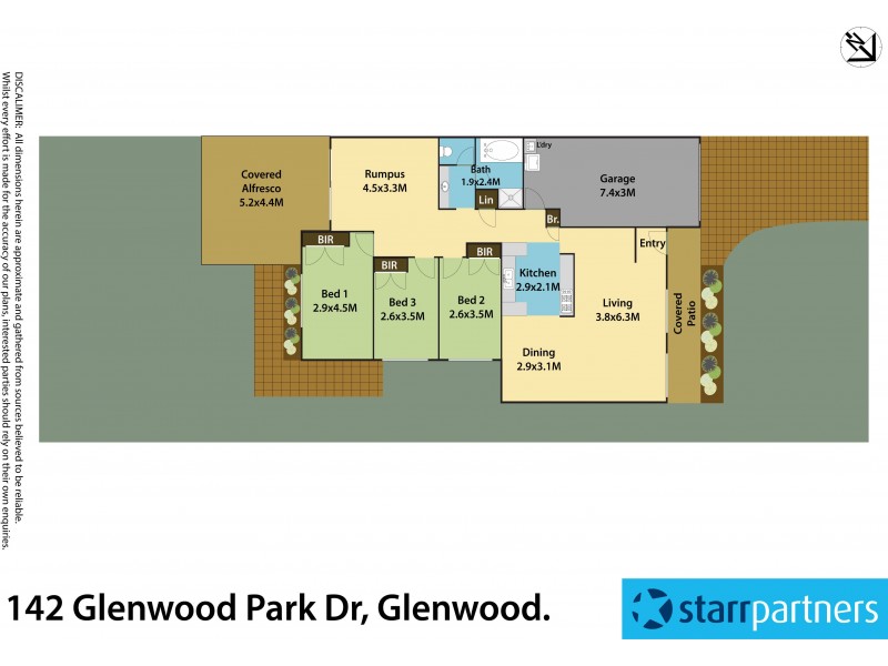142 Glenwood Park Drive, Glenwood NSW 2768 Floorplan