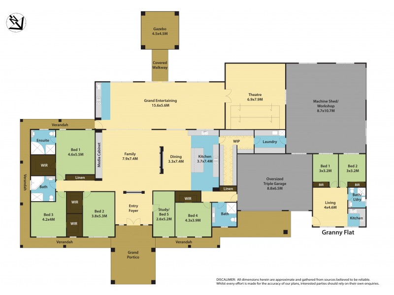 850 Richmond Road, Berkshire Park NSW 2765 Floorplan