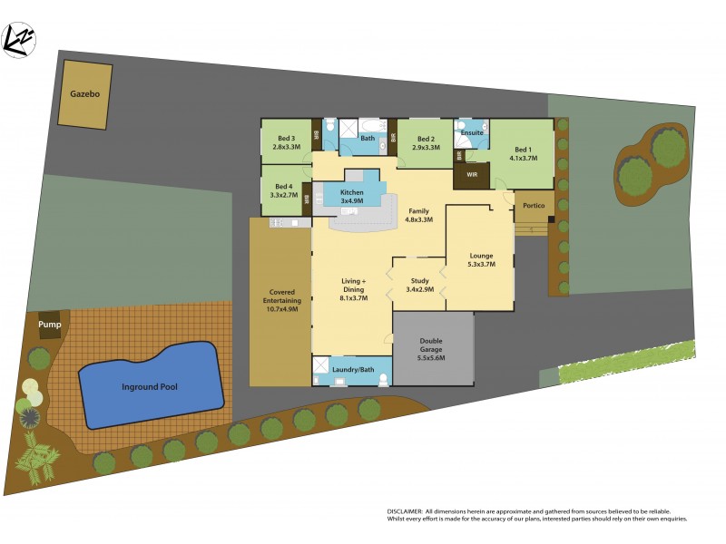 9 Amphitheatre Circuit, Baulkham Hills NSW 2153 Floorplan