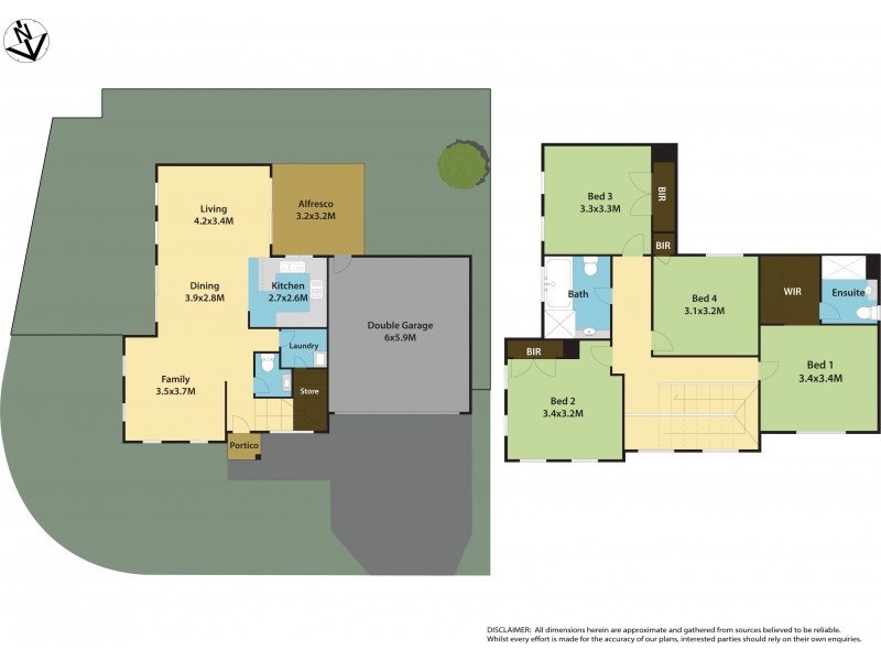 32 Avocet Circuit, Marsden Park NSW 2765 Floorplan