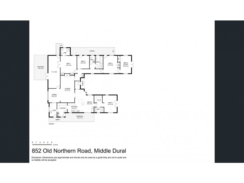 852 Old Northern Road, Middle Dural NSW 2158 Floorplan