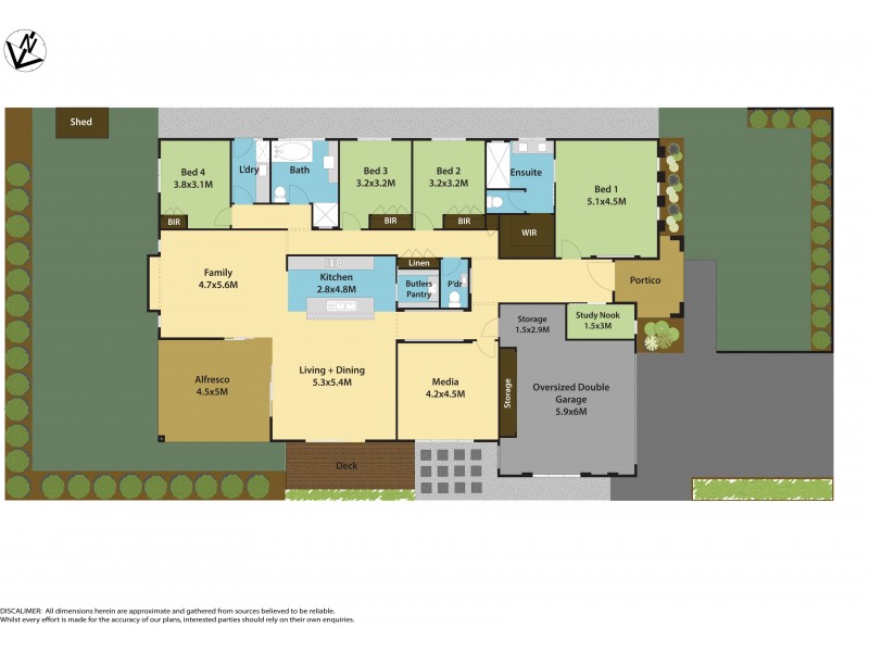 62 Petal Parkway, The Ponds NSW 2769 Floorplan
