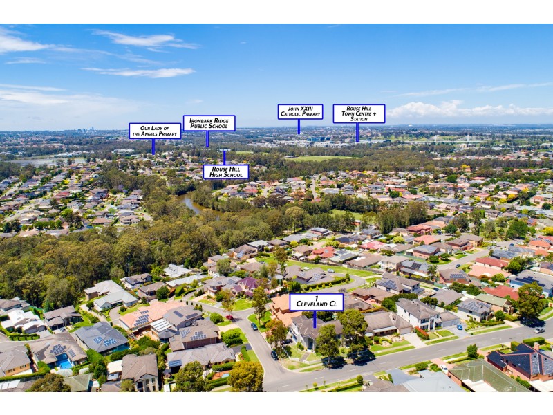 1 Cleveland Close, Rouse Hill NSW 2155