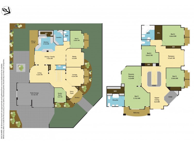 1 Cleveland Close, Rouse Hill NSW 2155 Floorplan