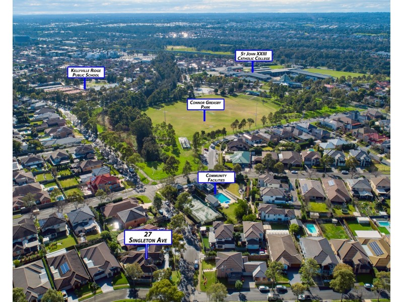 27 Singleton Avenue, Kellyville Ridge NSW 2155