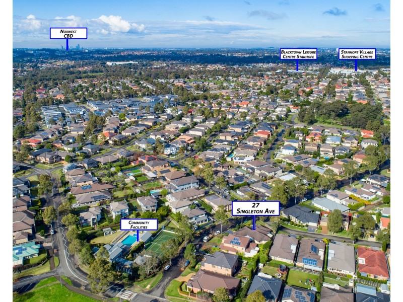 27 Singleton Avenue, Kellyville Ridge NSW 2155