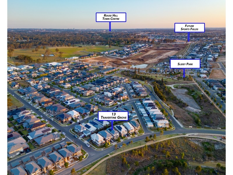 13 Travertine Grove ( Gables ), Box Hill NSW 2765