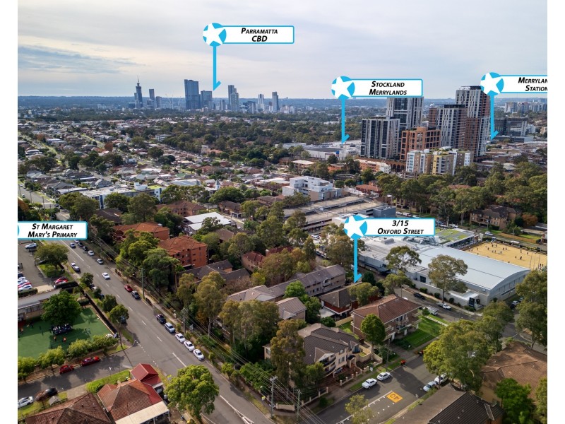 3/15 Oxford Street, Merrylands NSW 2160