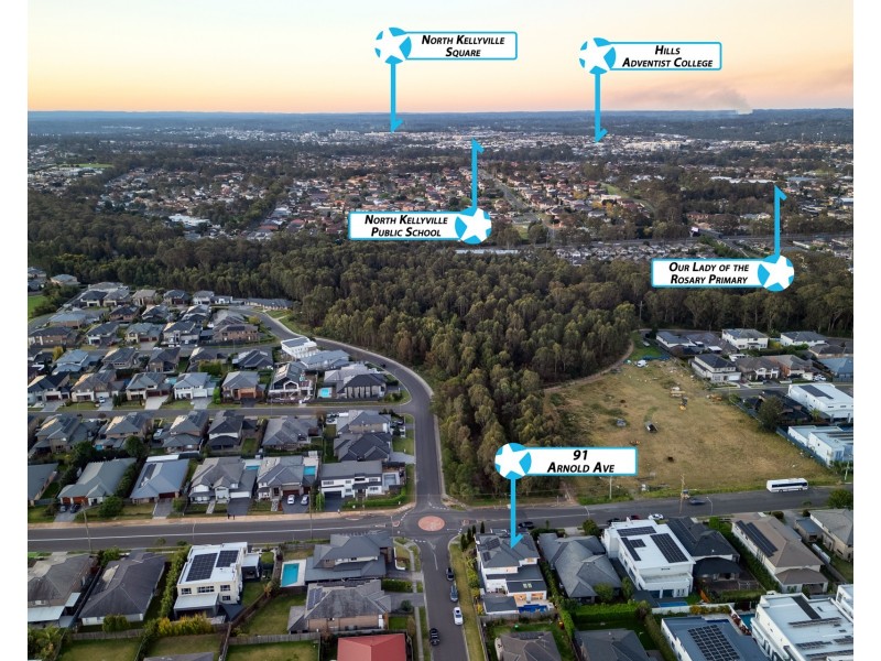 91 Arnold Avenue, Kellyville NSW 2155