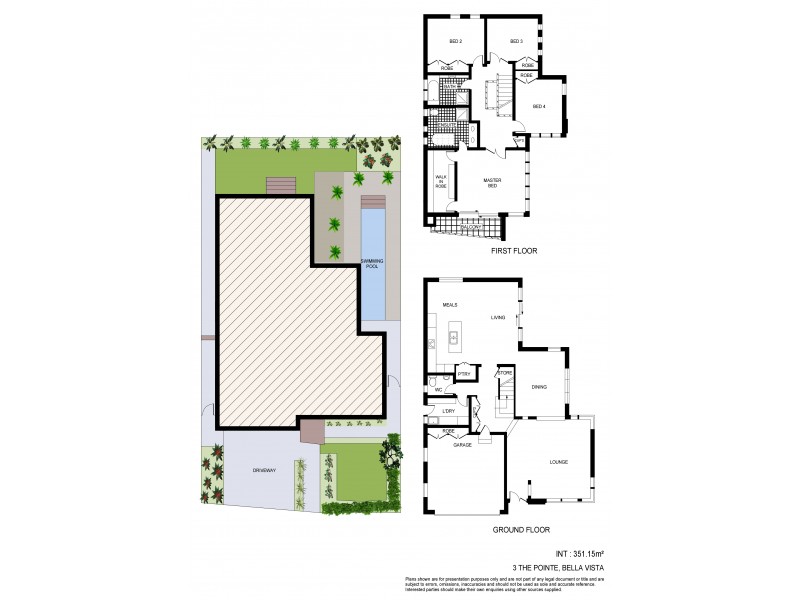 3 The Pointe, Bella Vista NSW 2153 Floorplan