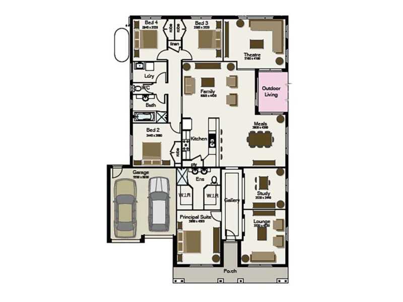 Armidale NSW 2350 Floorplan