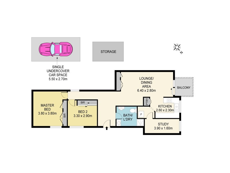 7/50-52 Epping Road, Lane Cove NSW 2066 Floorplan