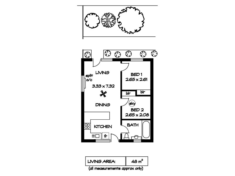 7/393 Anzac Highway, Camden Park SA 5038 Floorplan