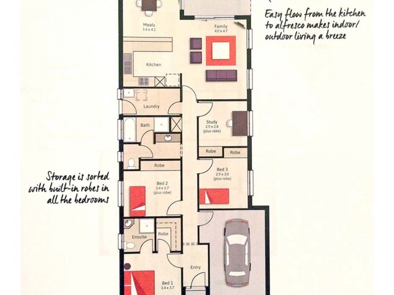 2B Bailey Street, St Marys SA 5042 Floorplan