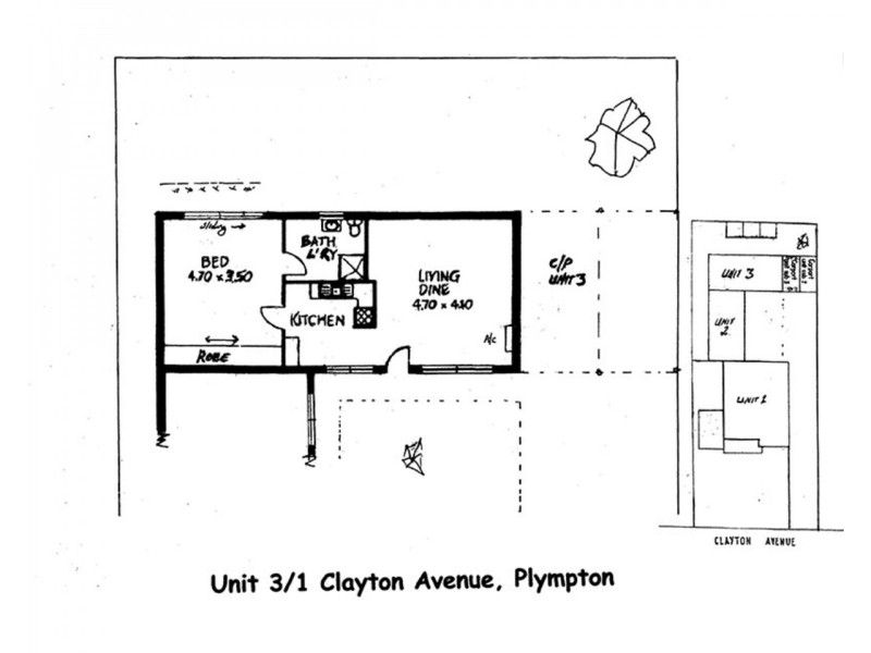 3/1 Clayton Avenue, Plympton SA 5038 Floorplan