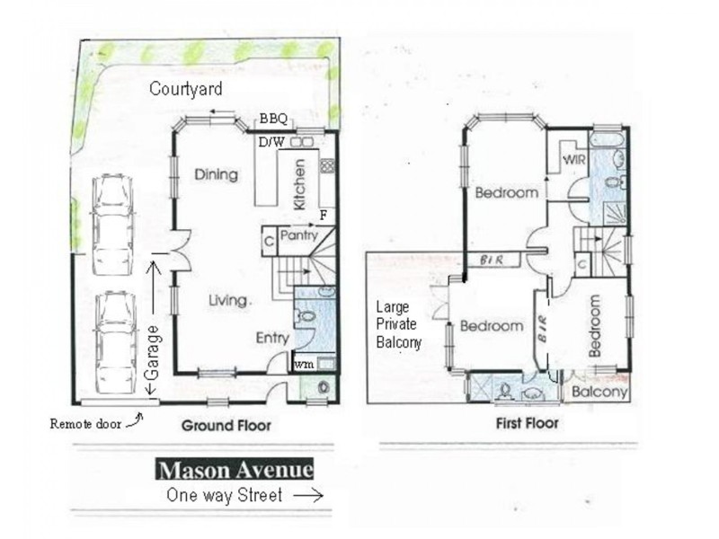 1A Mason Avenue, Elwood VIC 3184 Floorplan