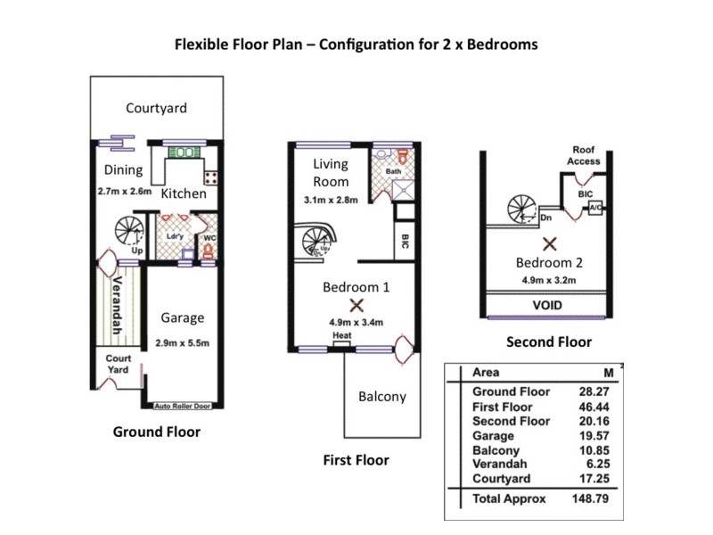 5/23 Maxwell Street, Adelaide SA 5000 Floorplan