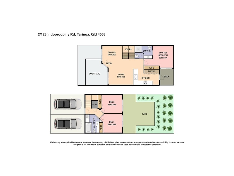 2/123 Indooroopilly Road, Taringa QLD 4068 Floorplan