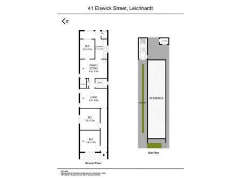 41 Elswick Street, Leichhardt NSW 2040 Floorplan