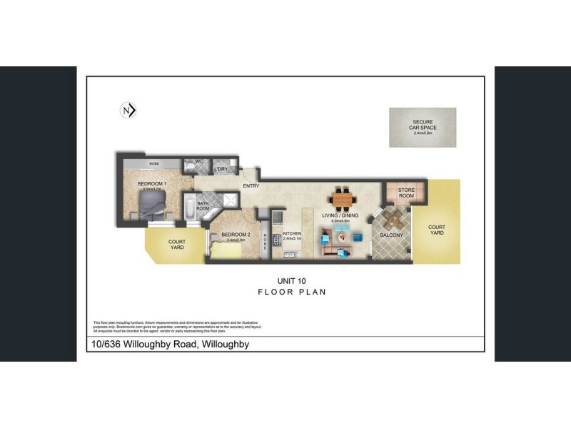 10/636 Willoughby Road, Willoughby NSW 2068