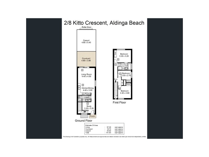 2/8 Kitto Crescent, Aldinga Beach SA 5173 Floorplan