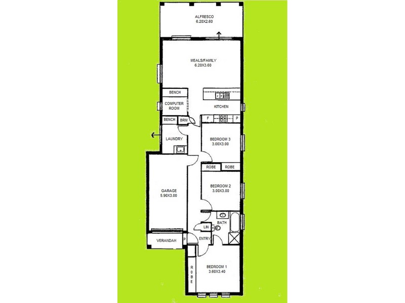 38 Bowman Street, Elizabeth Park SA 5113 Floorplan