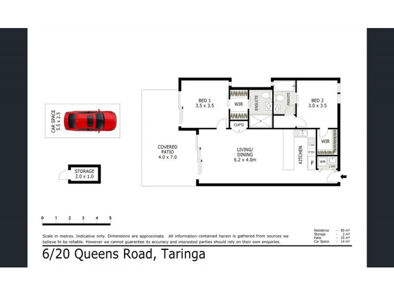 6/20 Queens Road, Taringa QLD 4068