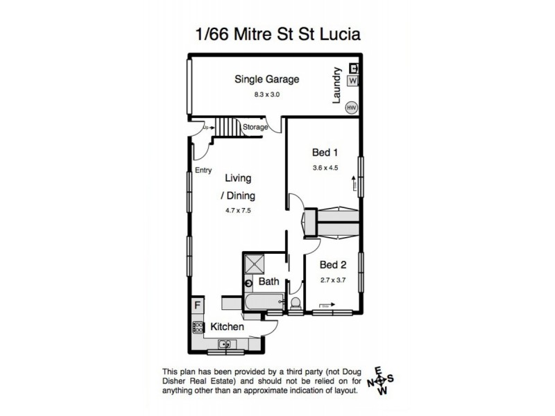 1/66 Mitre Street, St Lucia QLD 4067