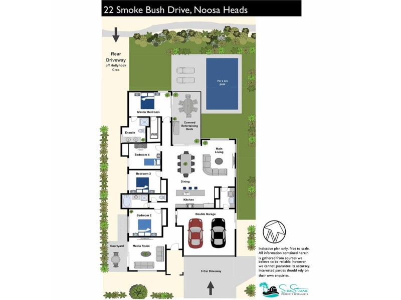 22 Smoke Bush Drive, Noosa Heads QLD 4567 Floorplan