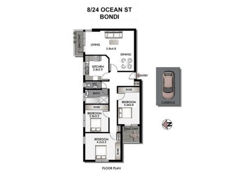 8/24 Ocean Street, Bondi NSW 2026