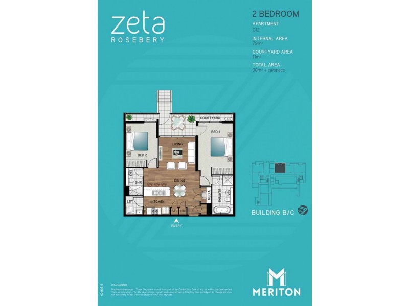 G12/54 Rosebery  Avenue, Rosebery NSW 2018