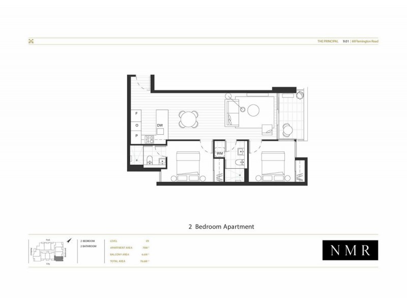9.01/69 Flemington Road, North Melbourne VIC 3051