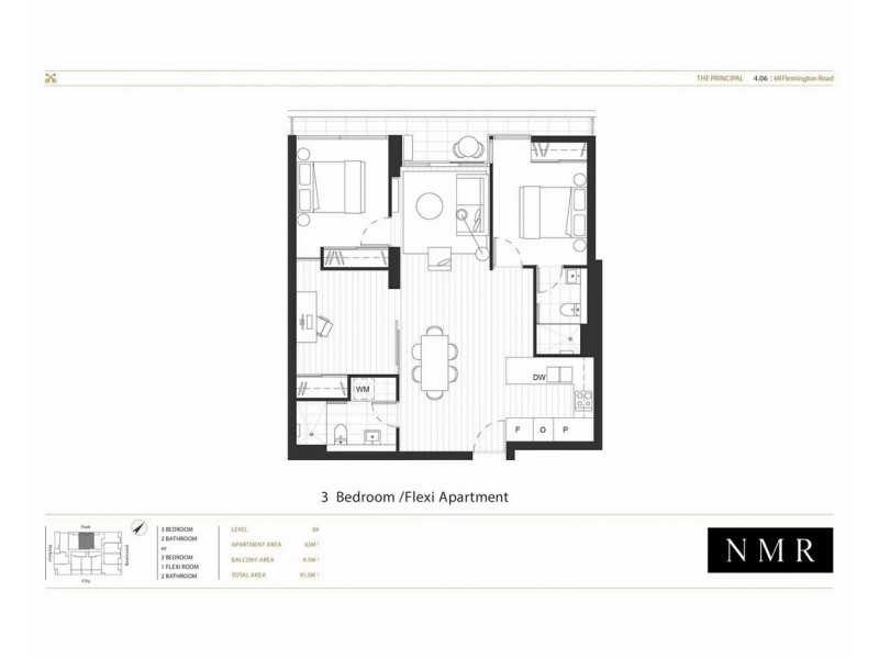 4.06/69 Flemington Road, North Melbourne VIC 3051