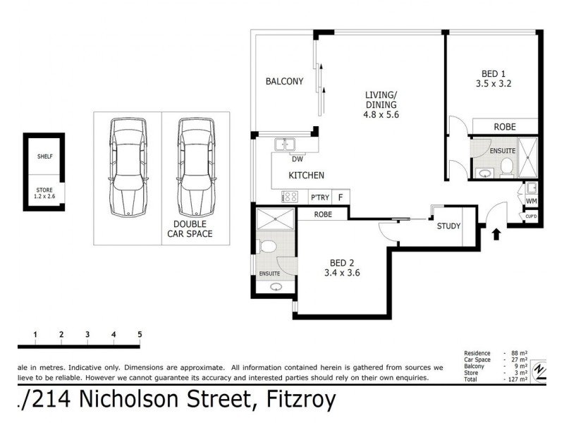 1/214 Nicholson Street, Fitzroy VIC 3065