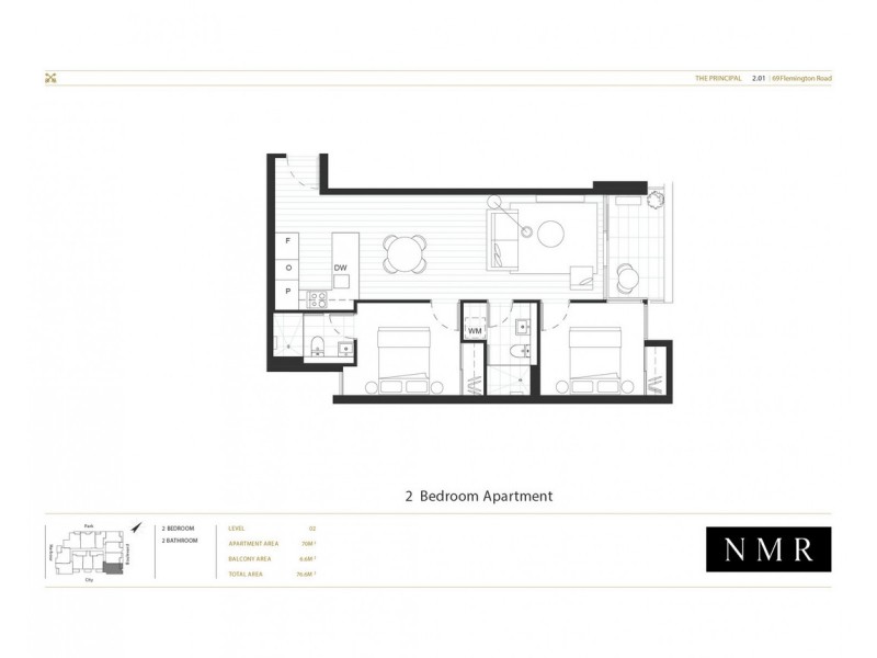 2.01/69-73 Flemington Road, North Melbourne VIC 3051