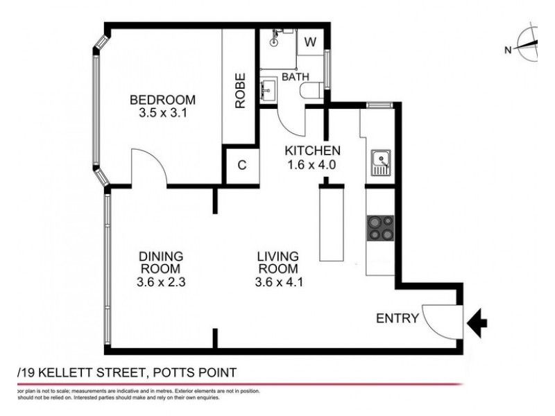 6/19 Kellett Street, Potts Point NSW 2011