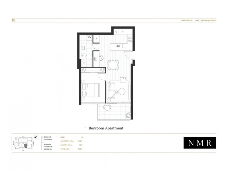 8.12/69-73 Flemington Road, North Melbourne VIC 3051