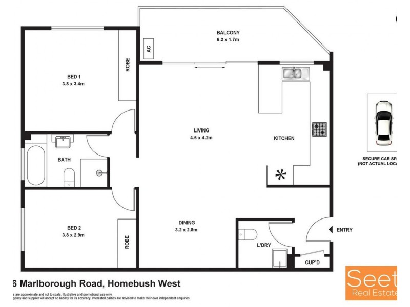 36/46-48 Marlborough Road, Homebush West NSW 2140